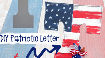 DIY - Patriotic Letter