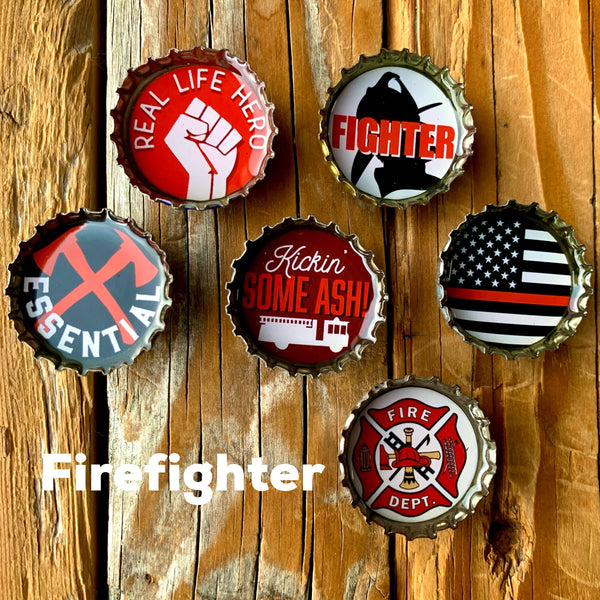 Firefighter Magnets