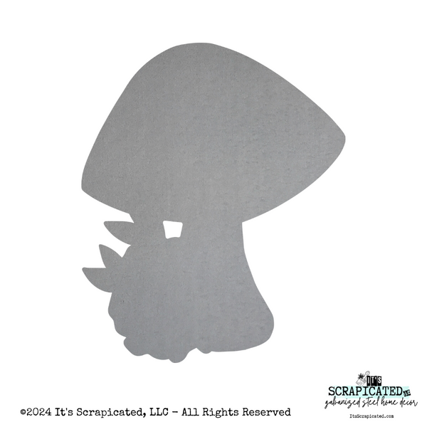 Bare Metal - Mushroom With Flowers