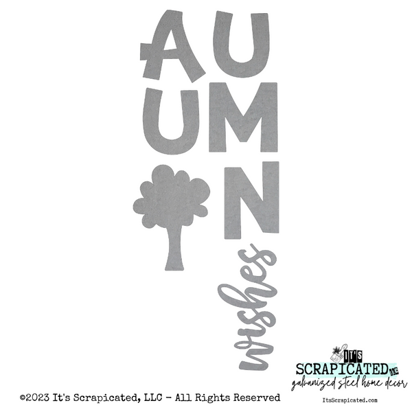 Porch Candy® - AUTUMN WISHES - Bare Metal Design Set