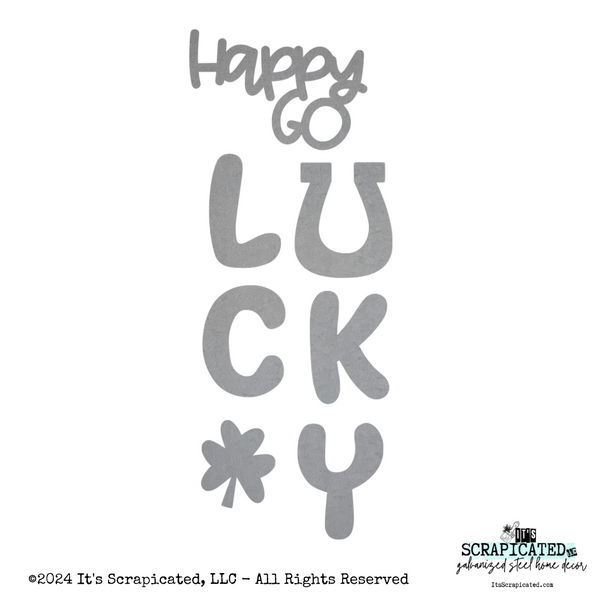 Porch Candy® - HAPPY GO LUCKY - Bare Metal Design Set