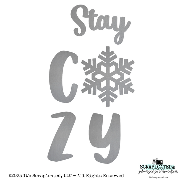 Porch Candy® - STAY COZY - Bare Metal Design Set