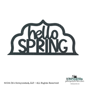 Spring Changeable Door Hanger Door Candy™ Hello Spring