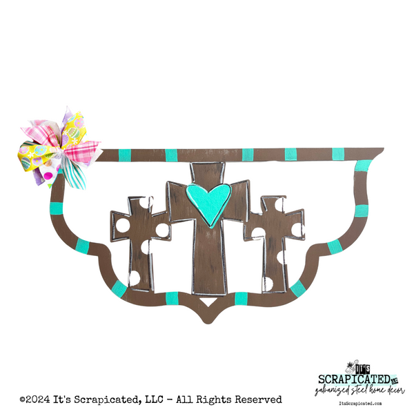 Changeable Door Hanger Bottom 3 Crosses