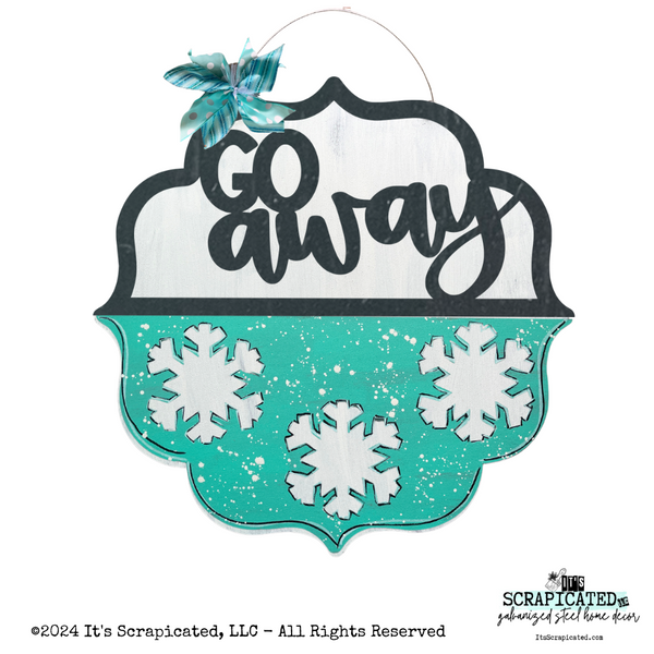 Winter Changeable Door Hanger Door Candy™ Snowflakes