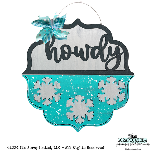 Winter Changeable Door Hanger Door Candy™ Snowflakes