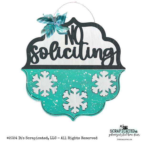 Winter Changeable Door Hanger Door Candy™ Snowflakes