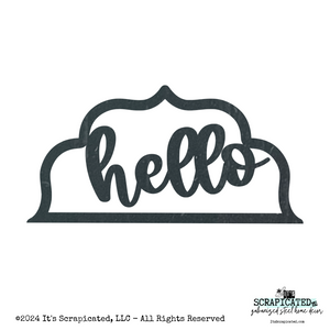Changeable Door Hanger Door Candy™ Hello
