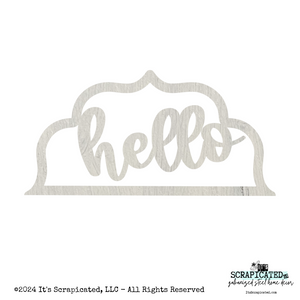 Changeable Door Hanger Door Candy™ Hello