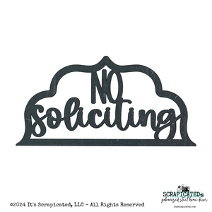 Changeable Door Hanger Door Candy™ No Soliciting