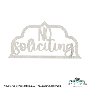 Changeable Door Hanger Door Candy™ No Soliciting