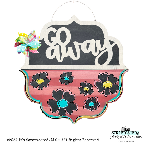 Spring Changeable Door Hanger Door Candy™ Flowers