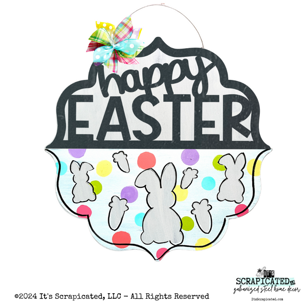 Easter Changeable Door Hanger Door Candy™ Bunnies and Carrots
