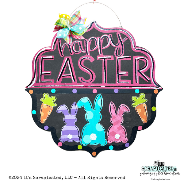 Easter Changeable Door Hanger Door Candy™ 3 Bunnies