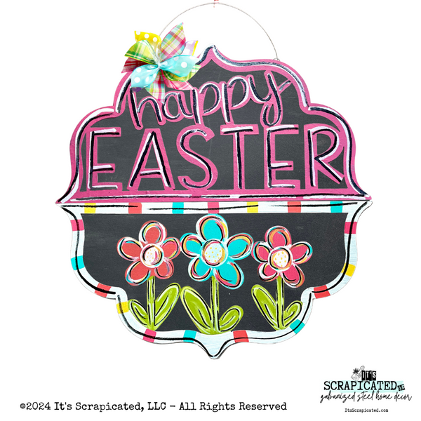 Spring Changeable Door Hanger Door Candy™ 3 Flowers