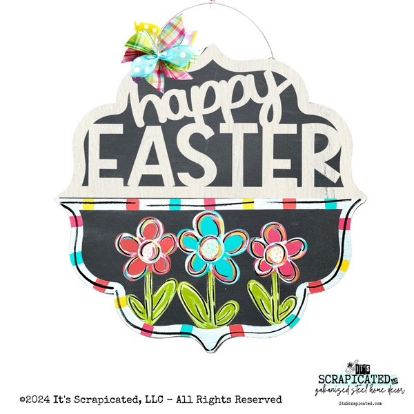 Spring Changeable Door Hanger Door Candy™ 3 Flowers