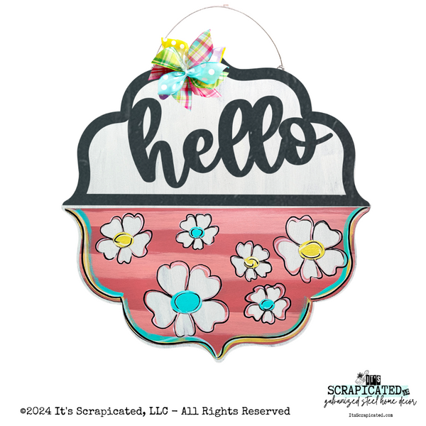 Spring Changeable Door Hanger Door Candy™ Flowers