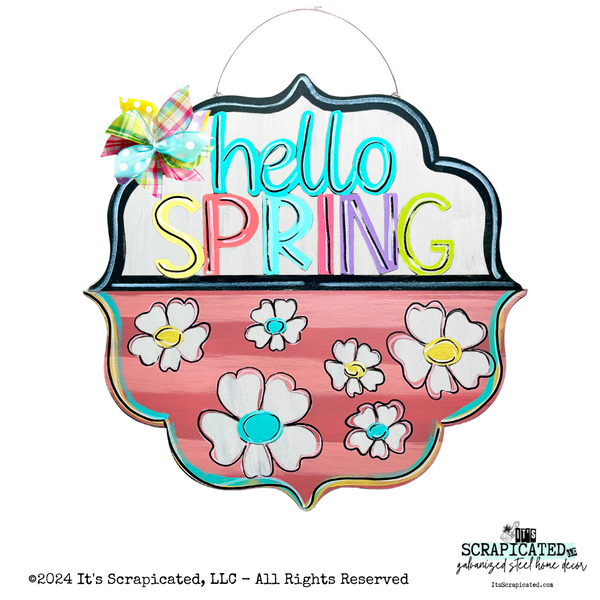 Spring Changeable Door Hanger Door Candy™ Flowers