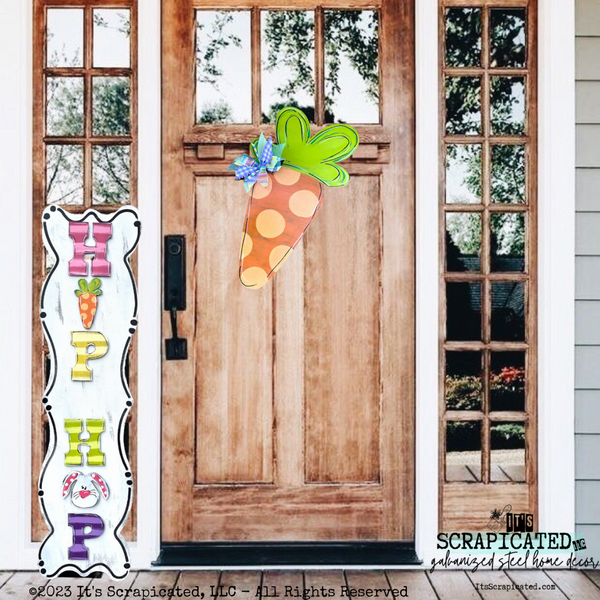 Easter Door Hanger Carrot