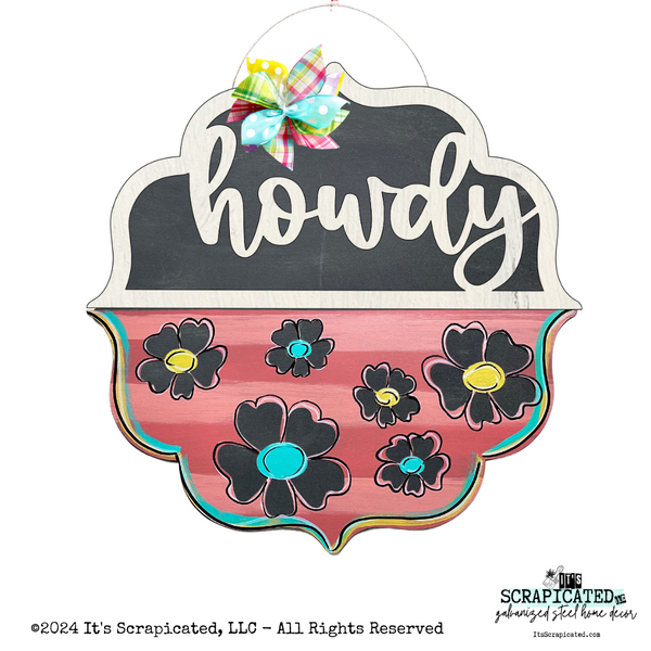 Spring Changeable Door Hanger Door Candy™ Flowers