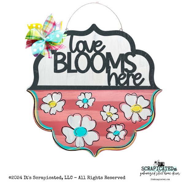 Spring Changeable Door Hanger Door Candy™ Flowers