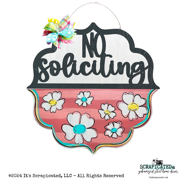 Spring Changeable Door Hanger Door Candy™ Flowers