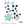 Load image into Gallery viewer, Porch Candy® Winter Changeable Porch Sign Let It Snow Black Polka Dot