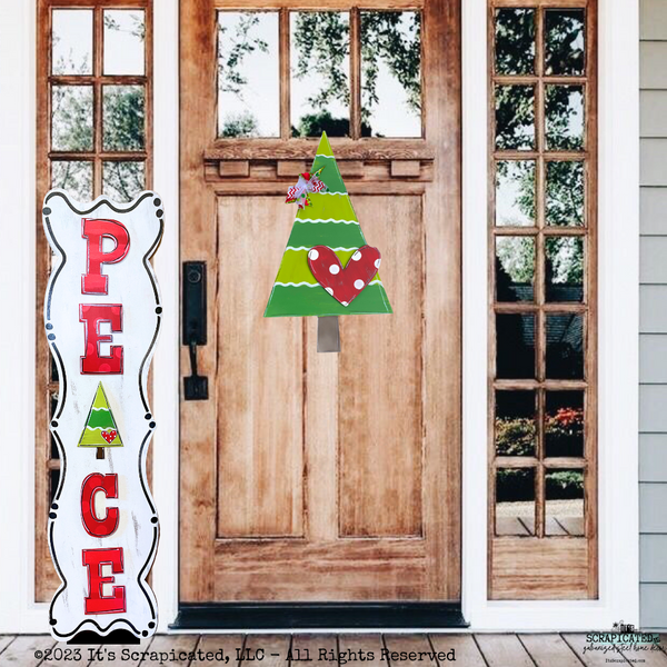 Peace Christmas Tree (2 Piece)