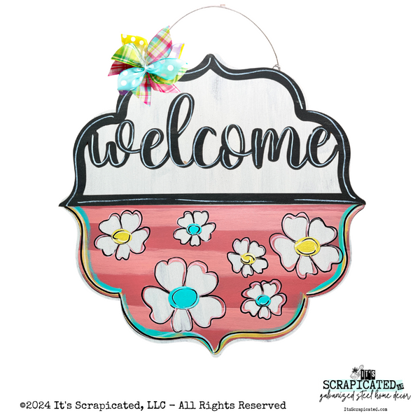 Spring Changeable Door Hanger Door Candy™ Flowers