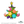 Load image into Gallery viewer, Christmas Door Hanger Whimsical Christmas Tree Jewel Tone