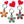 Load image into Gallery viewer, Cute Flower keychain