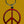 Load image into Gallery viewer, Peace sign keychain