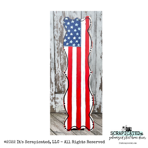 Porch Candy® 🇺🇸American Flag - Attachment Sheet🇺🇸 It's Scrapicated, LLC 