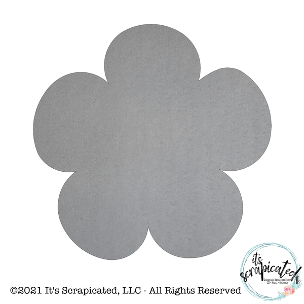 Bare Metal - 5 Petal Flower It's Scrapicated, LLC