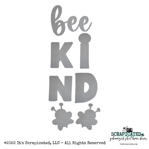 Porch Candy® - BEE KIND - Bare Metal Design Set It's Scrapicated, LLC