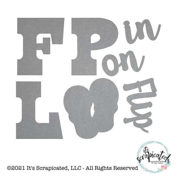 Porch Candy® - FLIP FLOP ON IN - Bare Metal Design Set It's Scrapicated, LLC