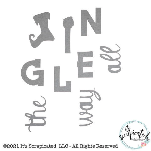 Porch Candy® - JINGLE ALL THE WAY - Bare Metal Design Set