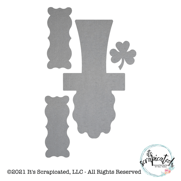 Porch Candy® - LEPRECHAUNS WELCOME - Bare Metal Design Set It's Scrapicated, LLC