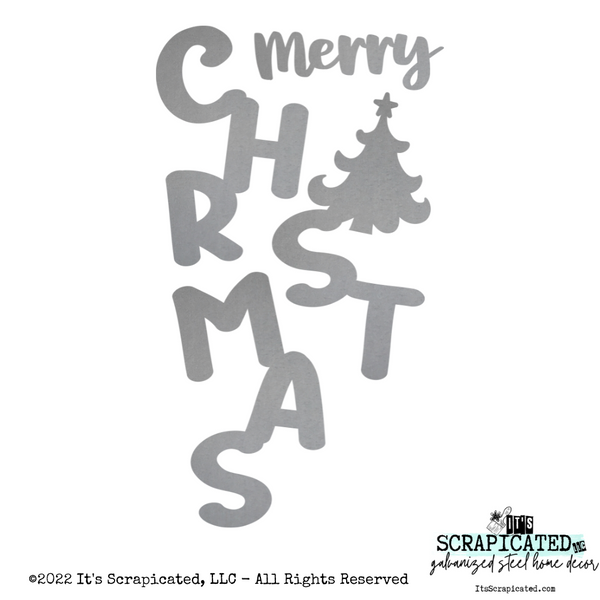 Porch Candy® - MERRY CHRISTMAS - Bare Metal Design Set