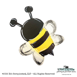 Spring Door Hanger Bee