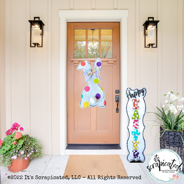 Porch Candy® Easter Changeable Porch Sign Happy Easter