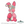Load image into Gallery viewer, Easter Door Hanger Bunny Silhouette Whimsical Polka Dot
