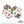 Load image into Gallery viewer, Winter Door Hanger Mittens Colorful Dots & Stripes
