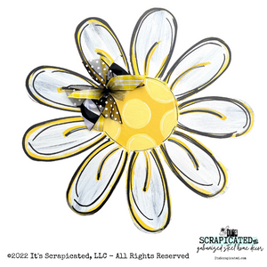 Spring Door Hanger Daisy