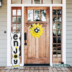 Fall Door Hanger Sunflower