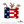 Load image into Gallery viewer, Patriotic Door Hanger Fireworks