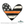 Load image into Gallery viewer, First Responder Door Hanger Deep V Heart - First Responder Flag