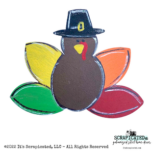 Thanksgiving Door Hanger Gobble Turkey
