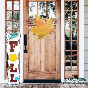 Fall Door Hanger Leaf