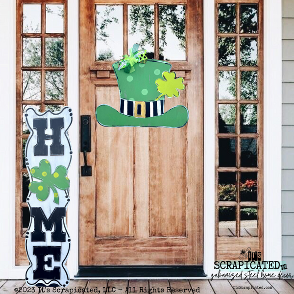 Porch Candy® St Patrick's Day Changeable Porch Sign Home Shamrock
